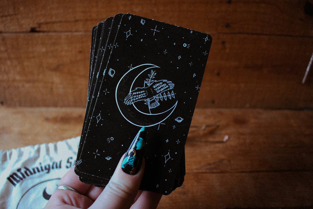 Midnight Raven Studios - Wholesale Tarot Cards - Midnight Star Oracle Deck - Witchy Oracle Deck1