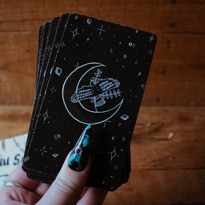 Midnight Raven Studios - Wholesale Tarot Cards - Midnight Star Oracle Deck - Witchy Oracle Deck1