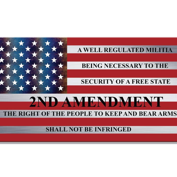 Flag Zweiter Änderungsantrag für den Großhandel von Nashville Metal Art®