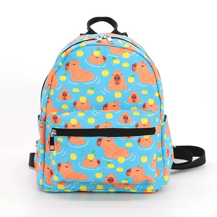 Capybara Mini Backpack for wholesale by COMECO INC