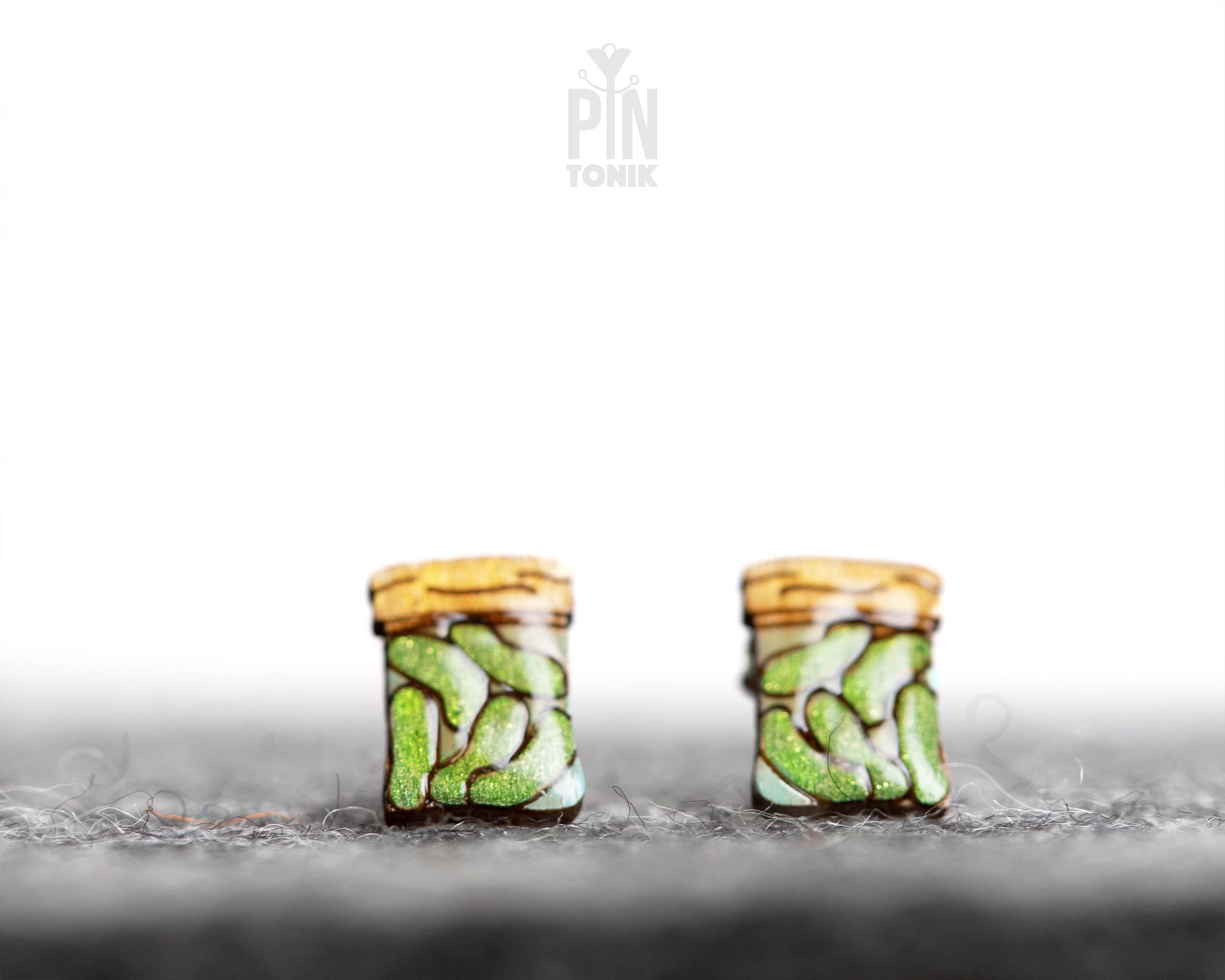 PinTonik - Wholesale Stud/Post Earrings - Pickle Stud Earrings - Weird Food Vegetable Gifts5