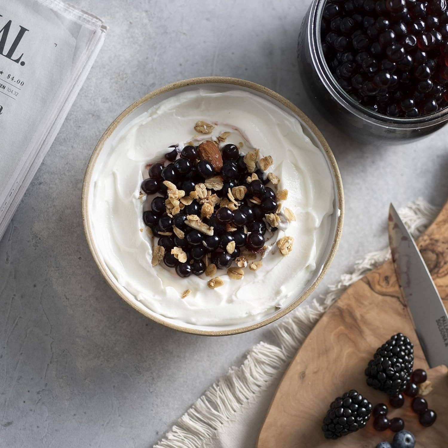 Syruvia - Wholesale Beverage Mix - 1 LB Mango Flavored Popping Boba4