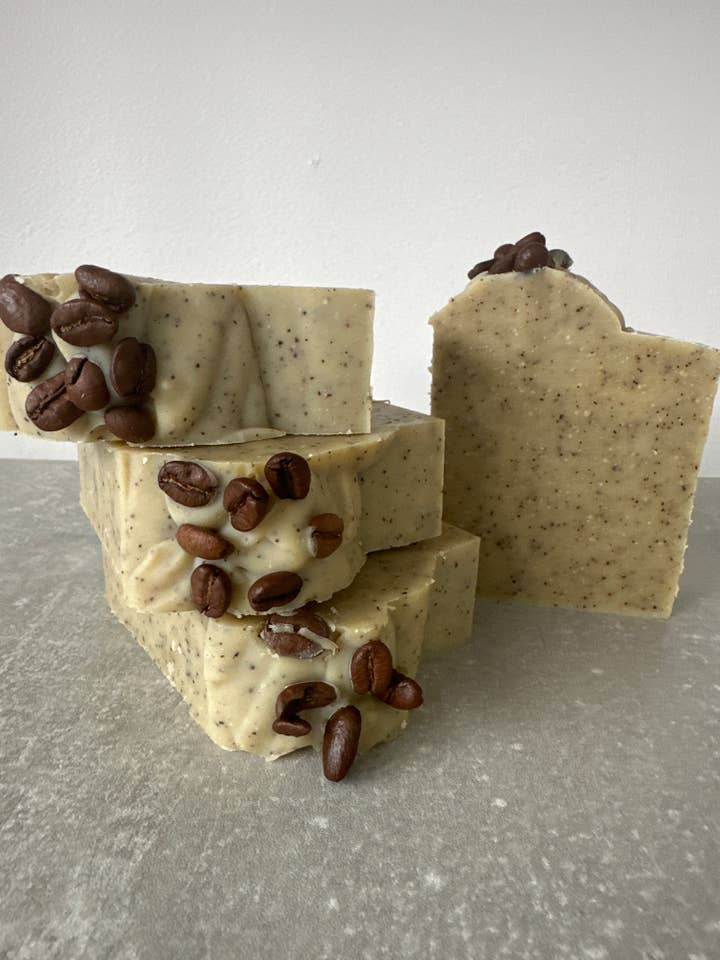 Coffee & Sweet Orange Soap Bar for wholesale by Soapmaid Australia