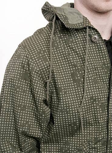 camoLOTS - Vente Parka – homme - Parka en queue de poisson à motif camouflage US Desert Night = NOUVEAU0