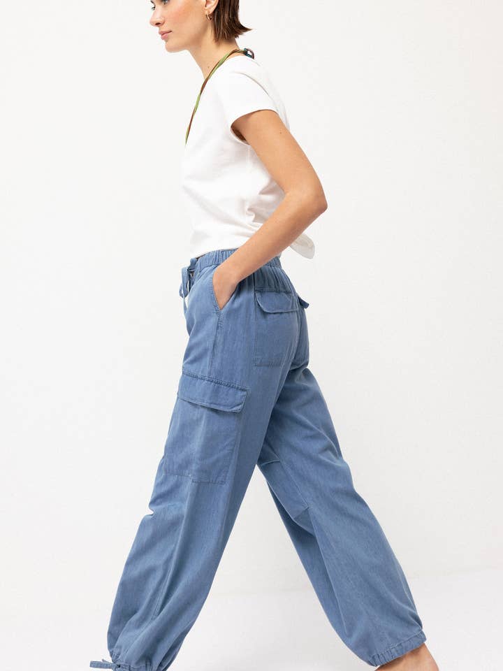 Pantaloni Cargo con Orlo Regolabile (408963-45) per la vendita all'ingrosso da parte di Lanidor