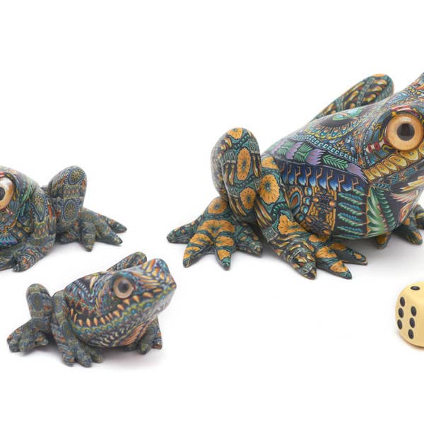 JON STUART ANDERSON FROG FAMILY for wholesale by Jon Stuart Anderson Artworks