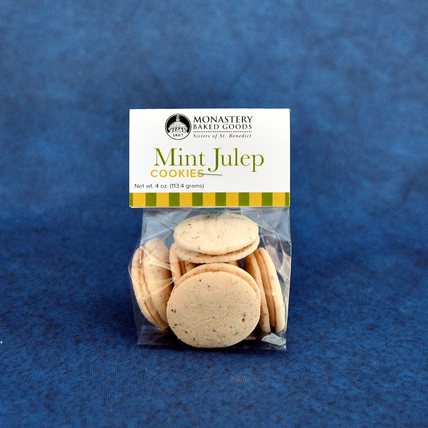 Monastery Baked Goods - Wholesale Cookie - Mint Julep Cookies (4-oz)