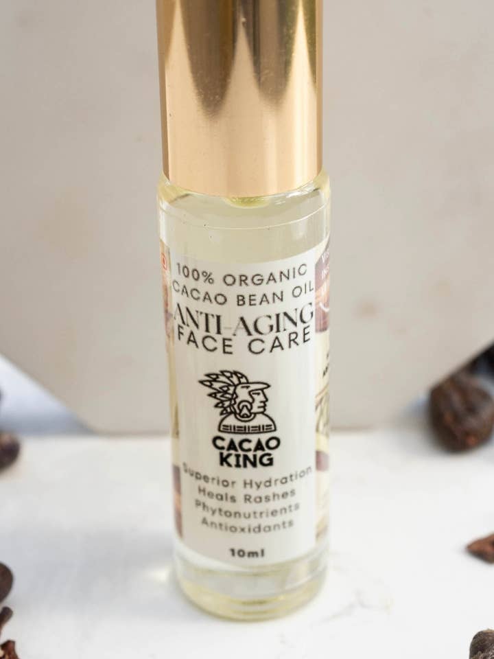 Ceremonial Cacao Butter Oil for Body, Face, & Hair for wholesale by Cacao King