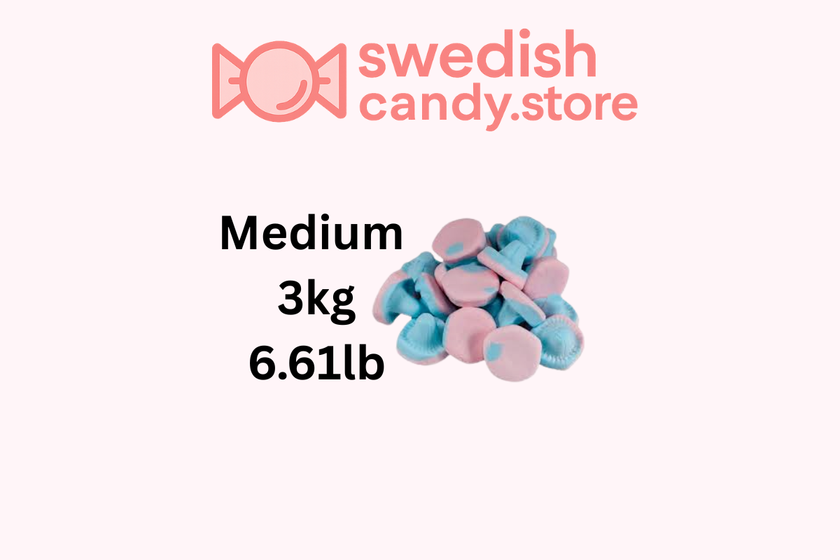 Swedish Candy.Store - Swedish Candy – wholesale Gummy – Swedish Candy Fizzy Mushrooms 1kg/2.20lbs1