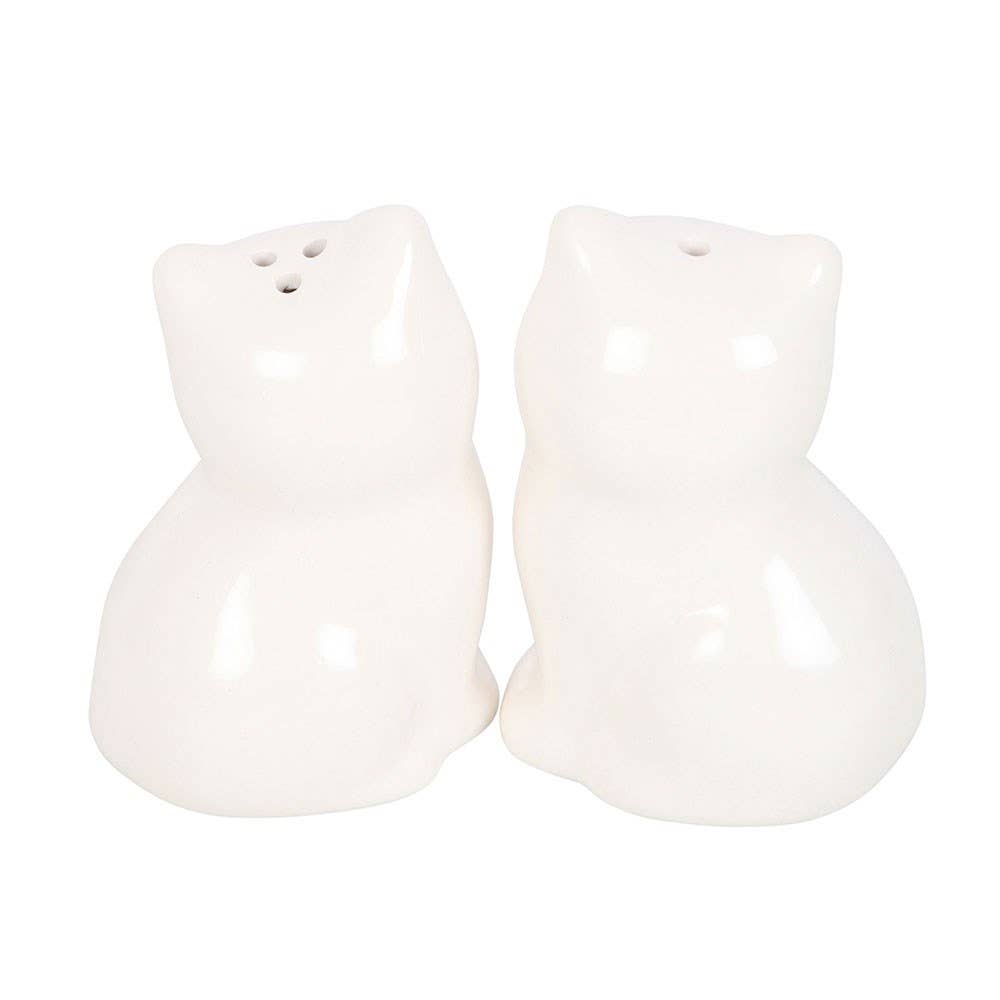 WONDER IMPORTS AUSTRALIA - Wholesale Salt & pepper shaker set - White Cat Shaped Salt and Pepper Shakers3