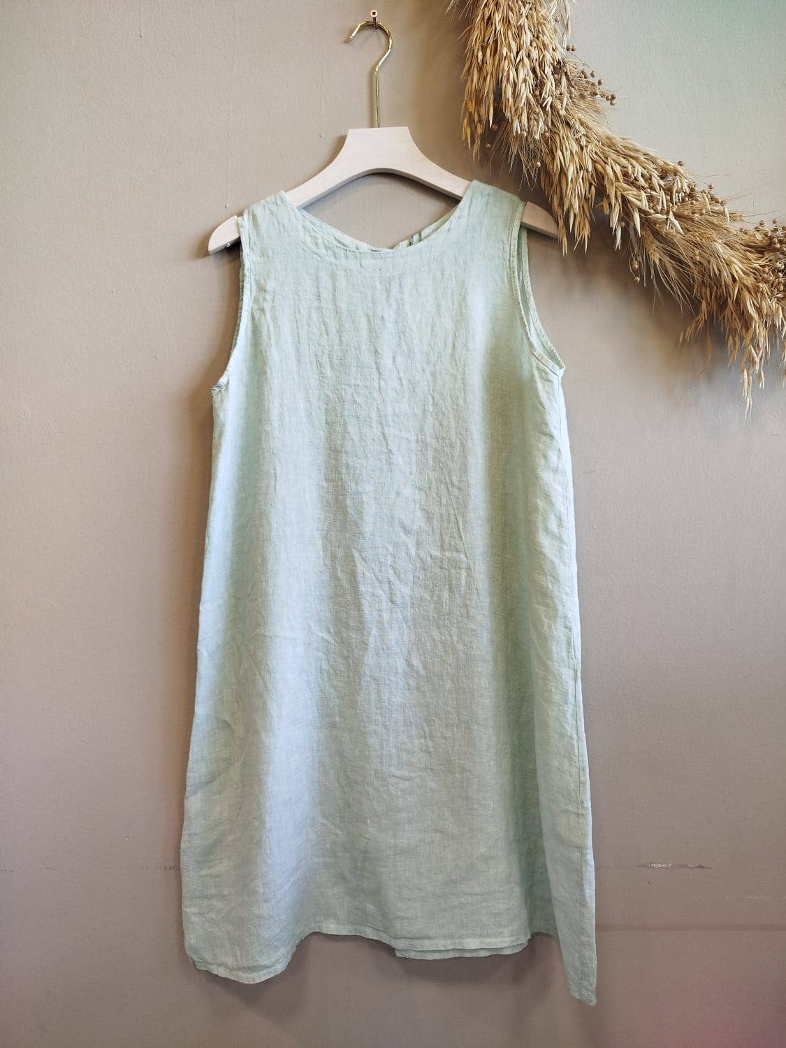 Linos y Textiles - Venta al por mayor Vestido - Mujer - REF 17280 VESTIDO CORTO LINO 100%9