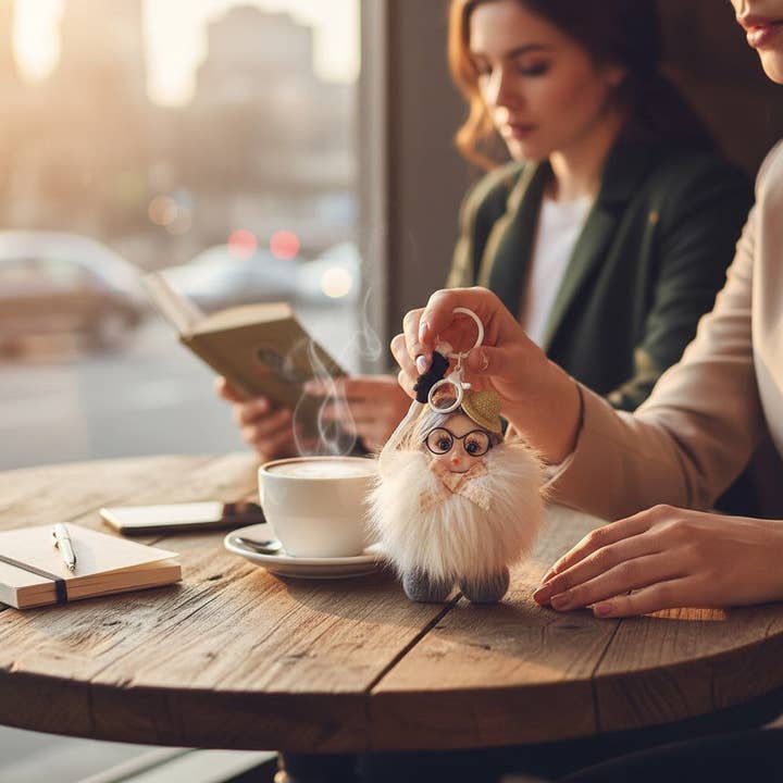 Ole - Wholesale Keychain - Women's - Barbie With Glasses Keychain K13717