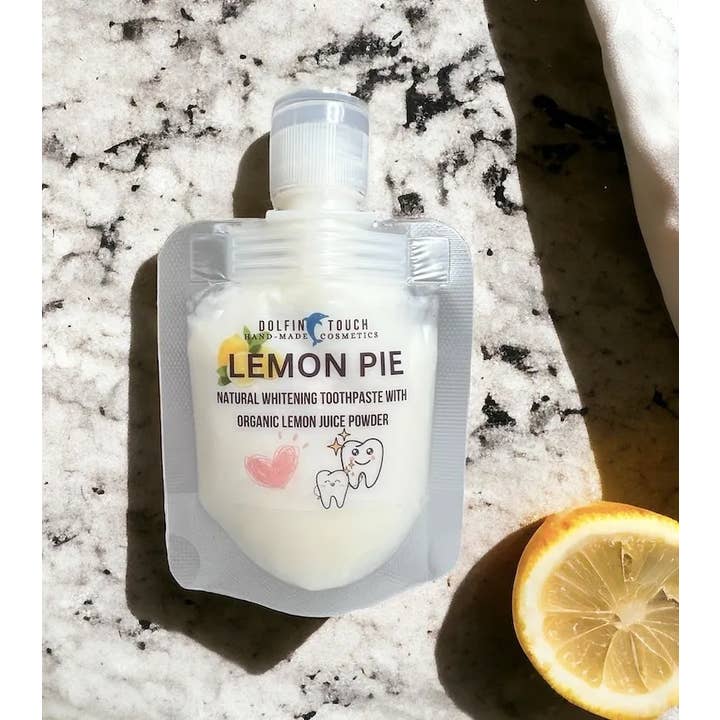 Dolfin Touch – wholesale Toothpaste – Lemon Pie Natural Whitening Toothpaste3