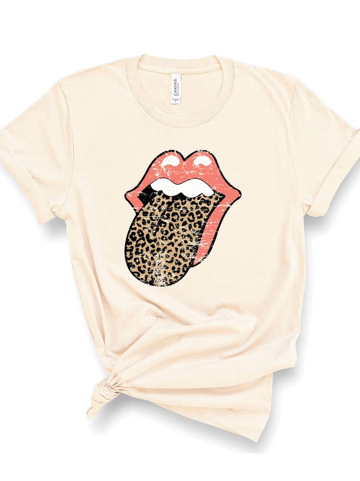Cheetah Lips | Tee | Adult for wholesale by Sister Shirts