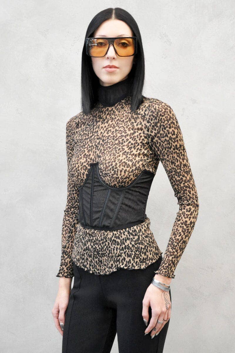 BLACK SHIPS NOVEMBER  Clarissa Mesh Bustier for wholesale on Faire11