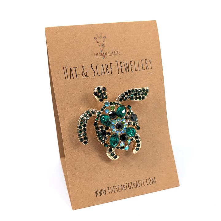 Hat & Scarf Smykker på Kort - Skildpadde for engroshandel hos Black Ginger