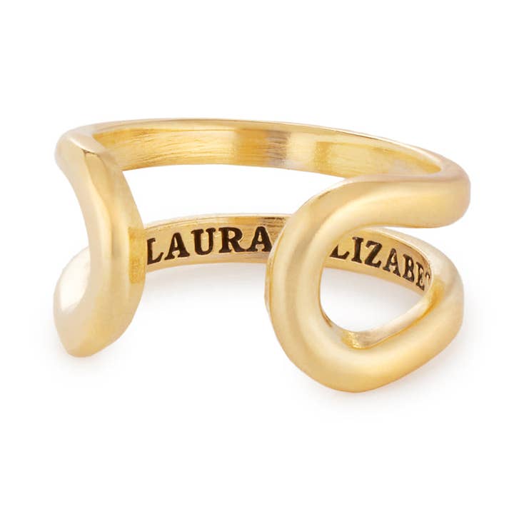 Bague Kim en or 14K/argent sterling pour la vente par Laura Elizabeth