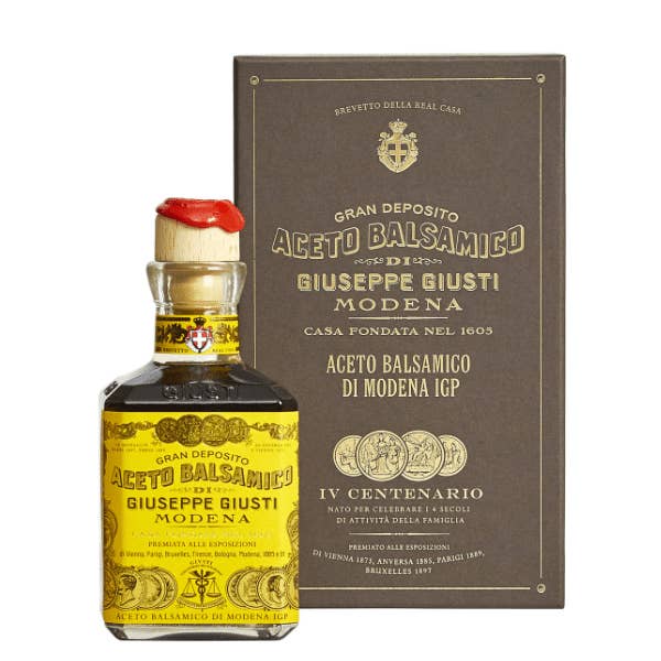 Giuseppe Giusti 4 Gold Medals Balsamic Vinegar 8.4oz for wholesale by The French Farm