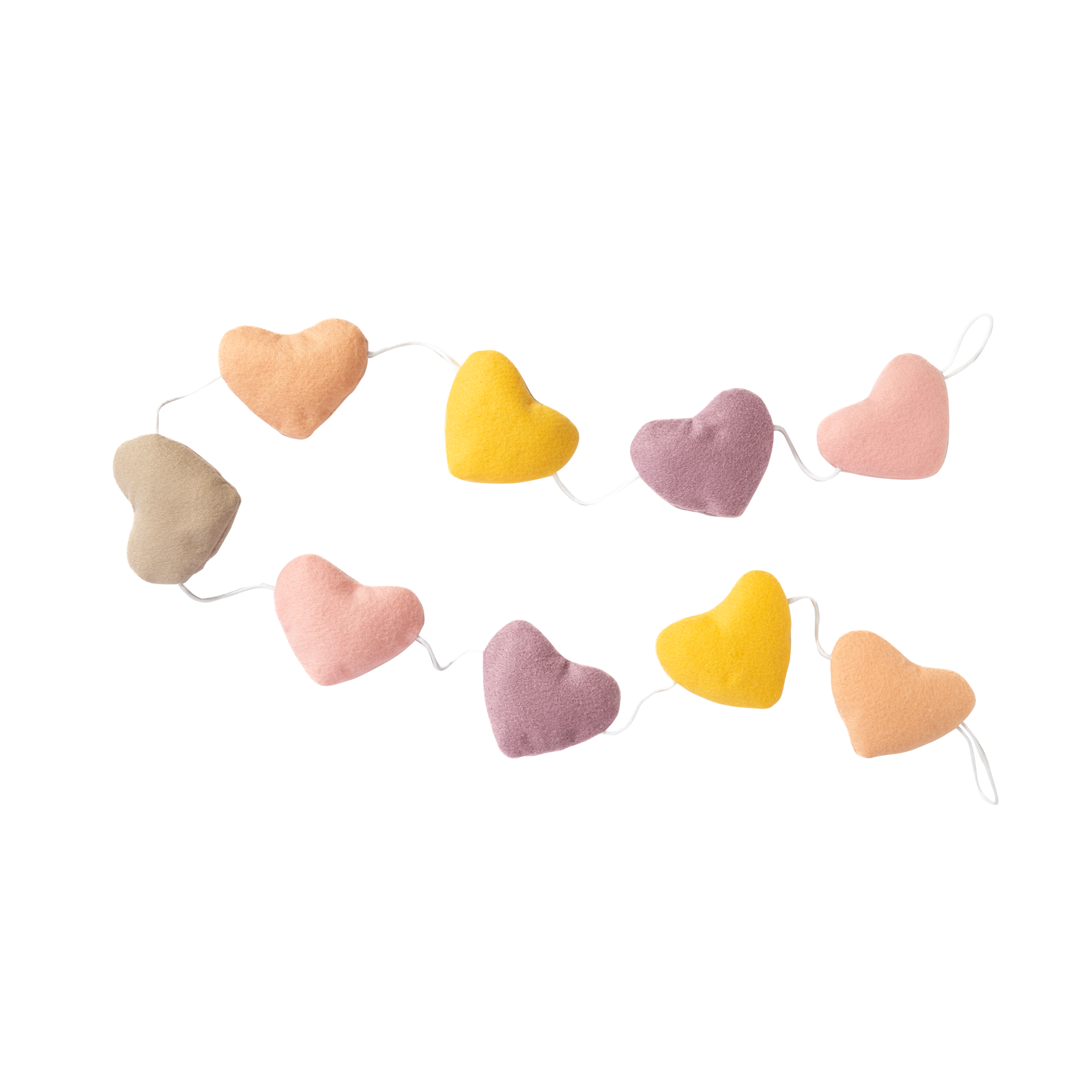 Living Textiles - Wholesale Bunting/garland - Bunting Decoration - Bohemian Bliss/Hearts0