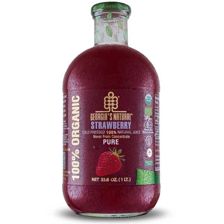 Michka Foods LLC. - Wholesale Wellness Juice/Tonic - Organic Cold Pressed Strawberry Juice