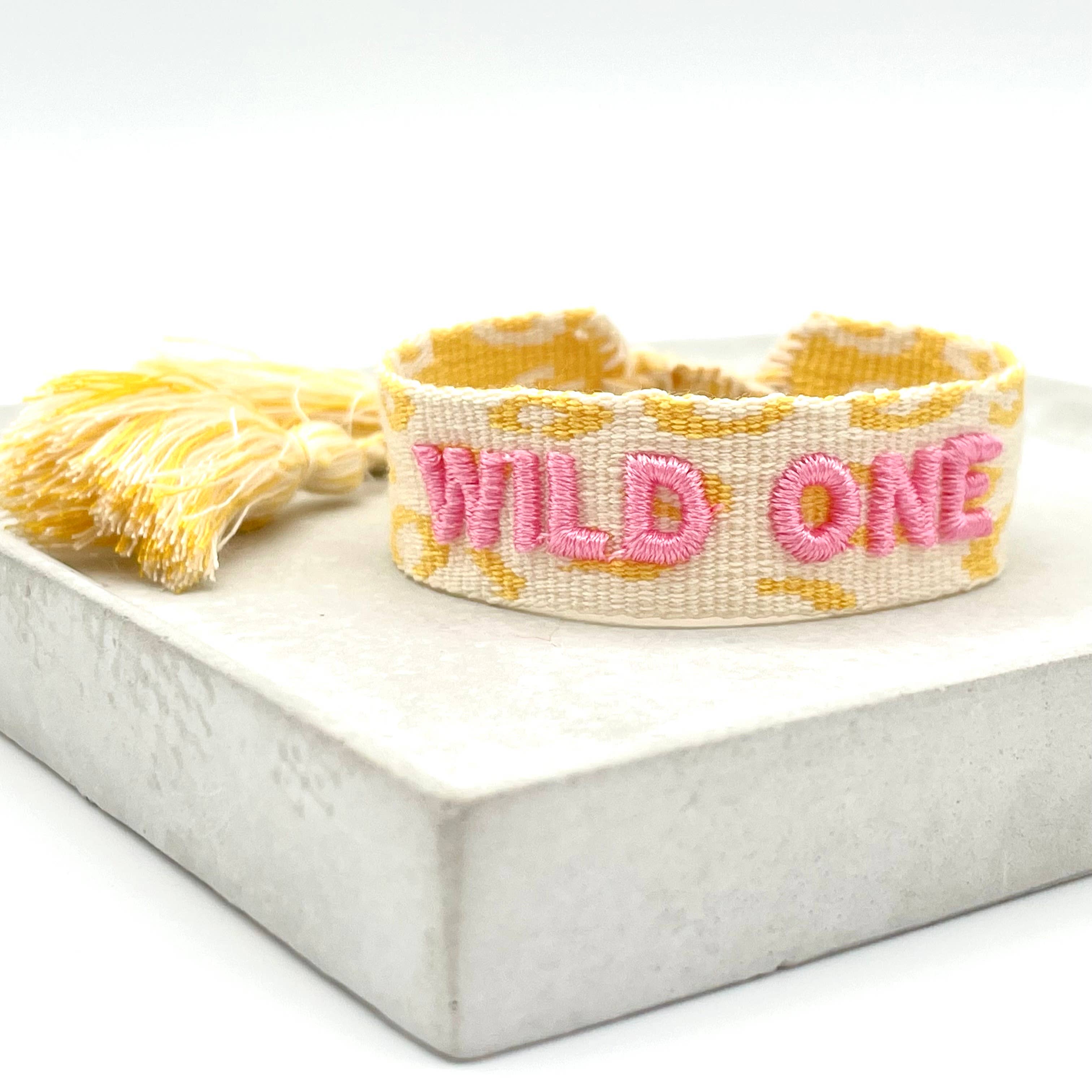 Parsley & Pepper – wholesale Woven/braided bracelet – WILD ONE statement bracelet woven, embroidered2