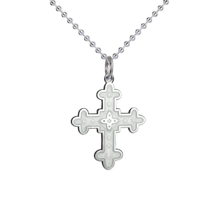 Colby Davis Pendant: Byzantine Cross - Sterling Silver for wholesale by Colby Davis of Boston