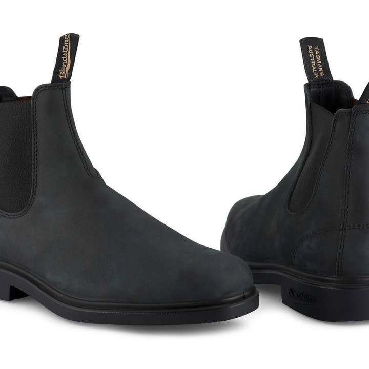 Blundstone #1308 Rustic Black Chelsea Boot for wholesale on Faire