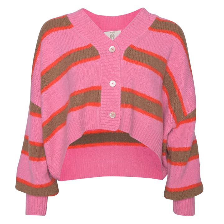 Cárdigan de cachemira Nici-cs en rosa para venta al por mayor de cute stuff GmbH