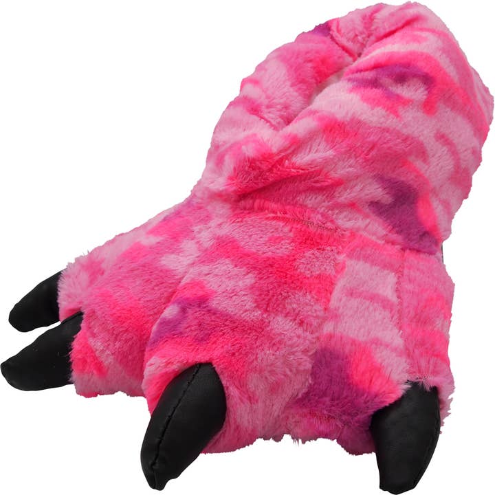 Eastern Off Price - Wholesale Slippers - Women's - Norty Men Animal Feet Indoor Slippers - 40748 - Pink Camo