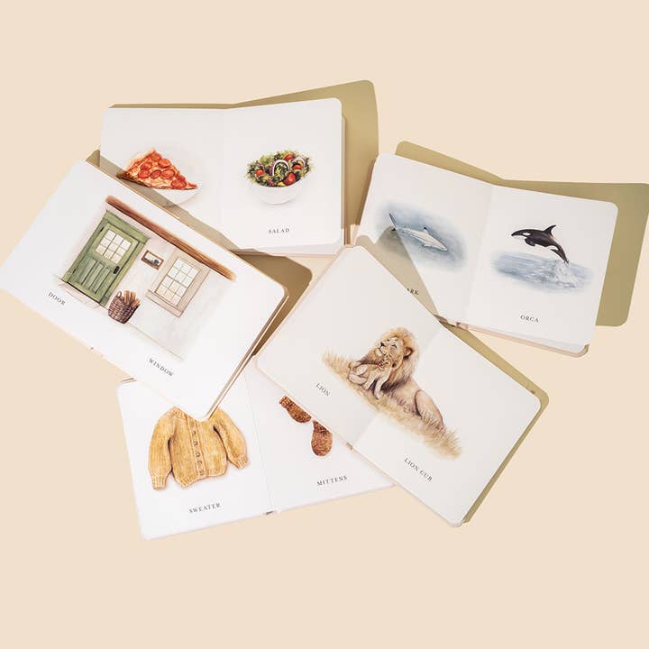 Paige Tate & Co. – wholesale Baby- och småbarnsbok (0–2) – Vårt lilla bibliotek Vol. 2 (5 böcker i kartong)6