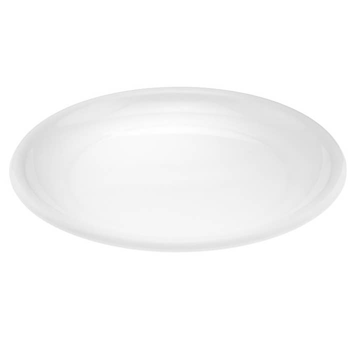YBM HOME INC. - Wholesale Dinner Plate - Round Flat Plastic Plate 8-Inch - White