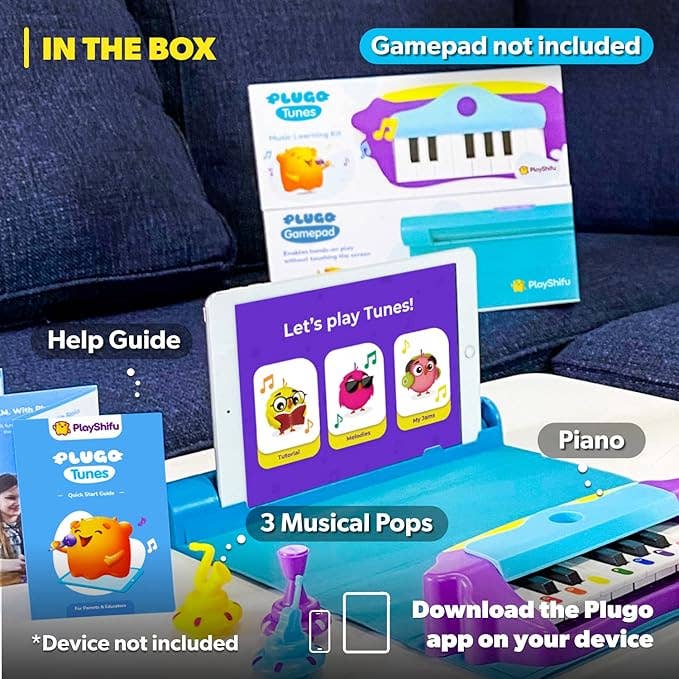 Curiosity Distribution – wholesale Brain game – Child – Plugo Piano (no gamepad) Augmented Reality Music Learning System - STEM2