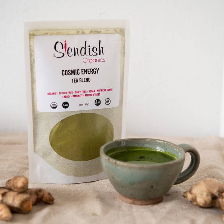 Cosmic Energy Tea Blend for wholesale by Slendish Organics