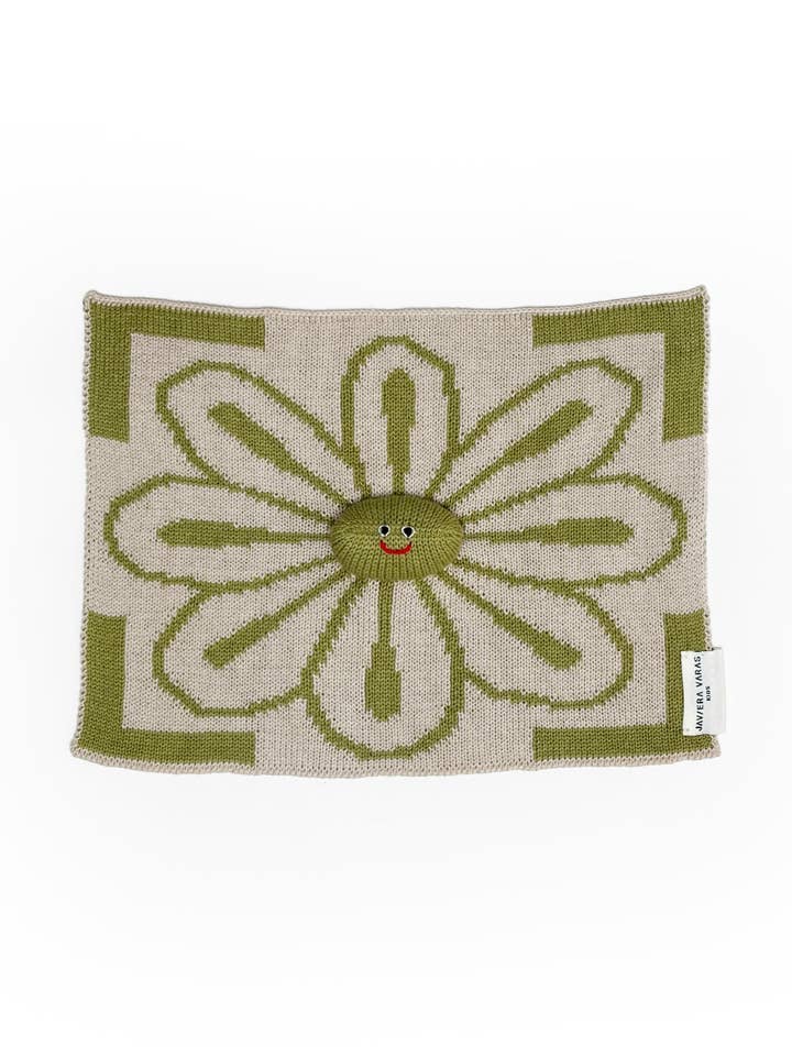 Lovey - Flower Friend GREEN for wholesale by Javiera Varas KIDS