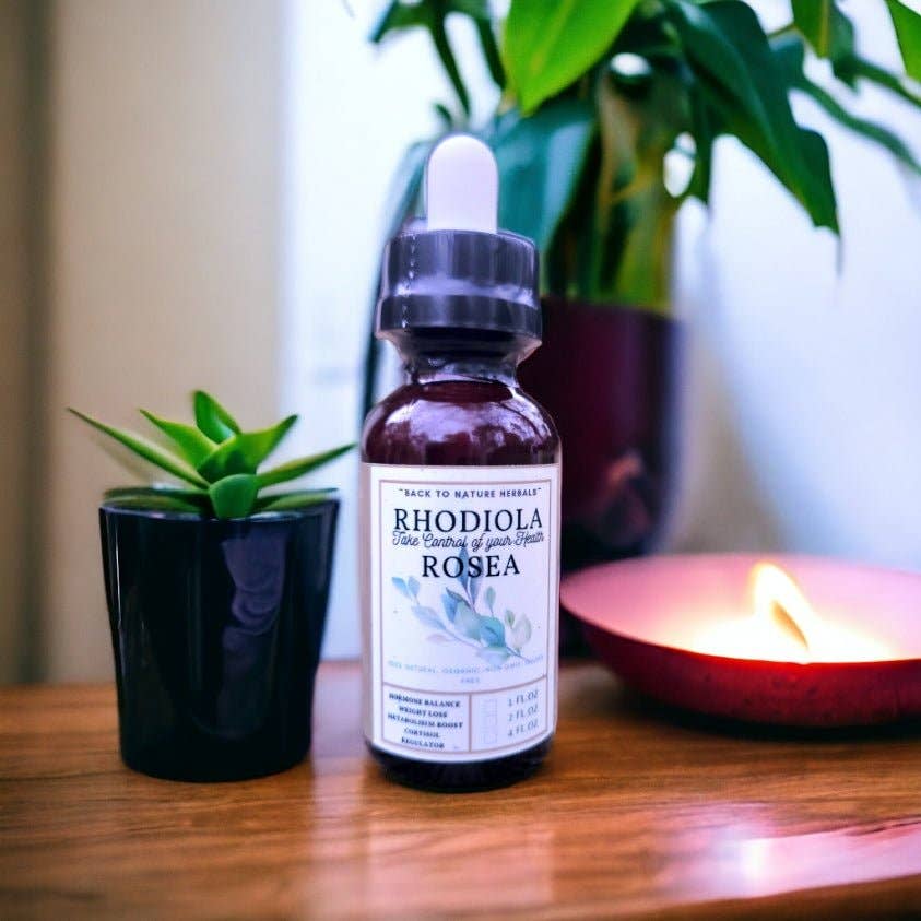 Back2Nature Herbals - Wholesale Tincture - Rhodiola Rosea Tincture: Your Natural Stress-Buster