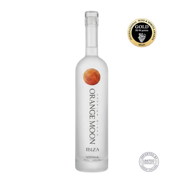 Orange Moon Ibiza Vodka 70cl 40% ABV for wholesale by United Drinks