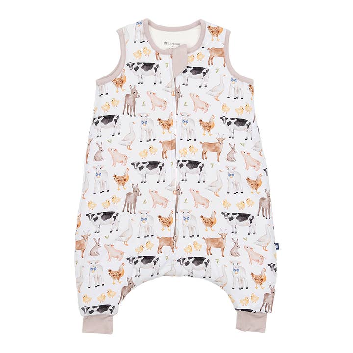 Sleep Sack Walker in Funny Farm 1.0 TOG for wholesale by Larkspur Baby