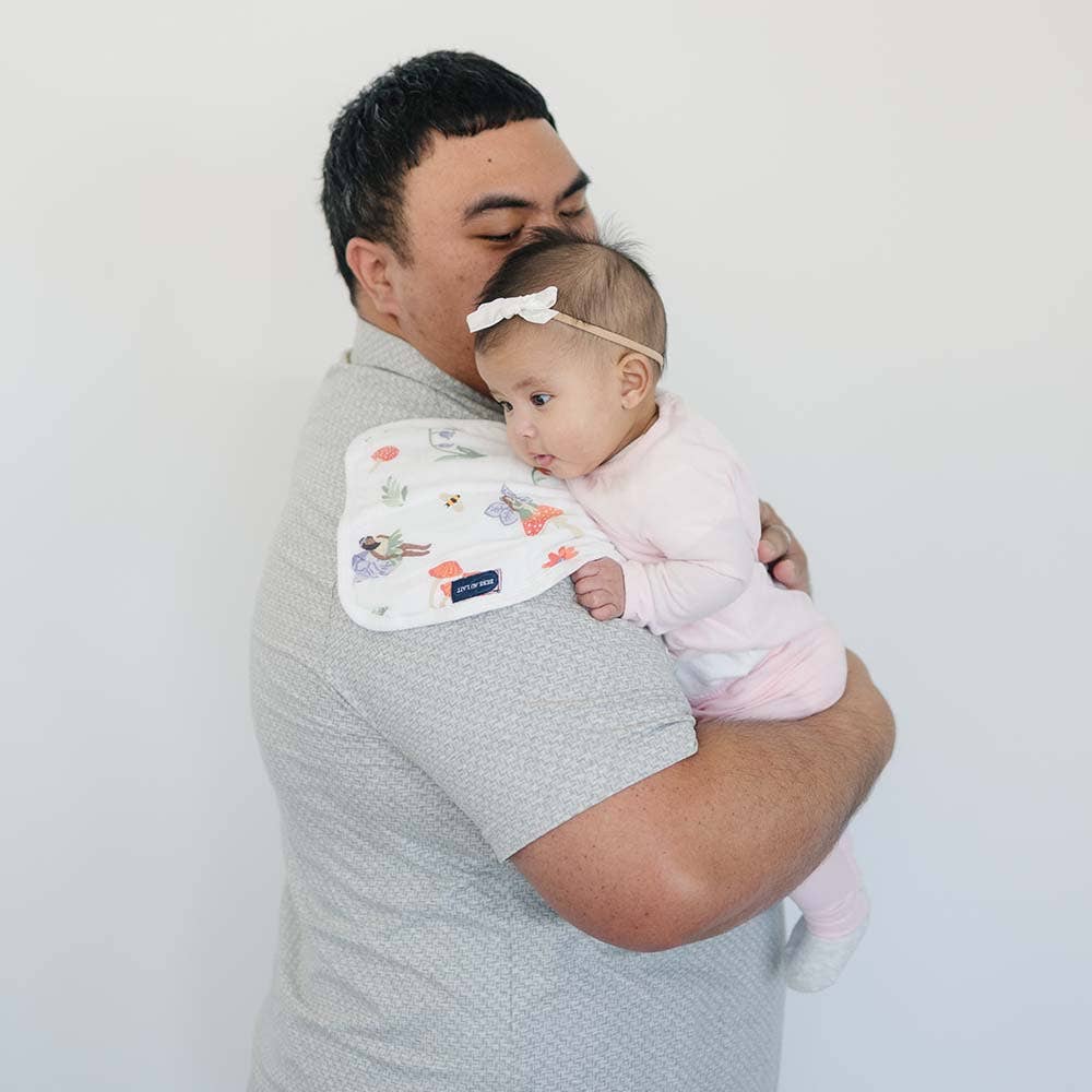 Bebe au Lait - Wholesale Burp Cloth - Baby - Woodland Fairy + Fairy Dust Oh-So-Soft Muslin Burp Cloths2