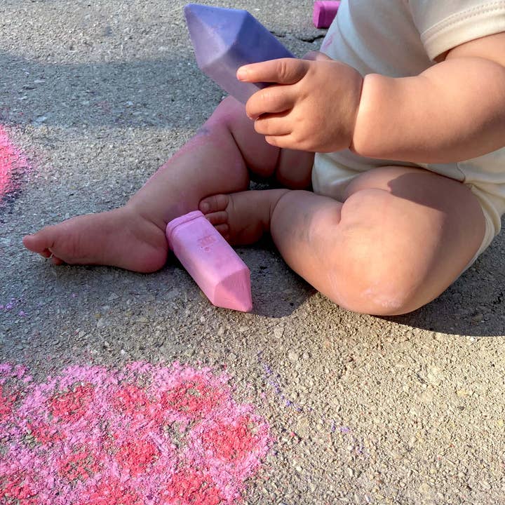 Urban Infant - Wholesale Chalk - Kids Chunky Sidewalk Chalk - Non-Toxic - Berryland1