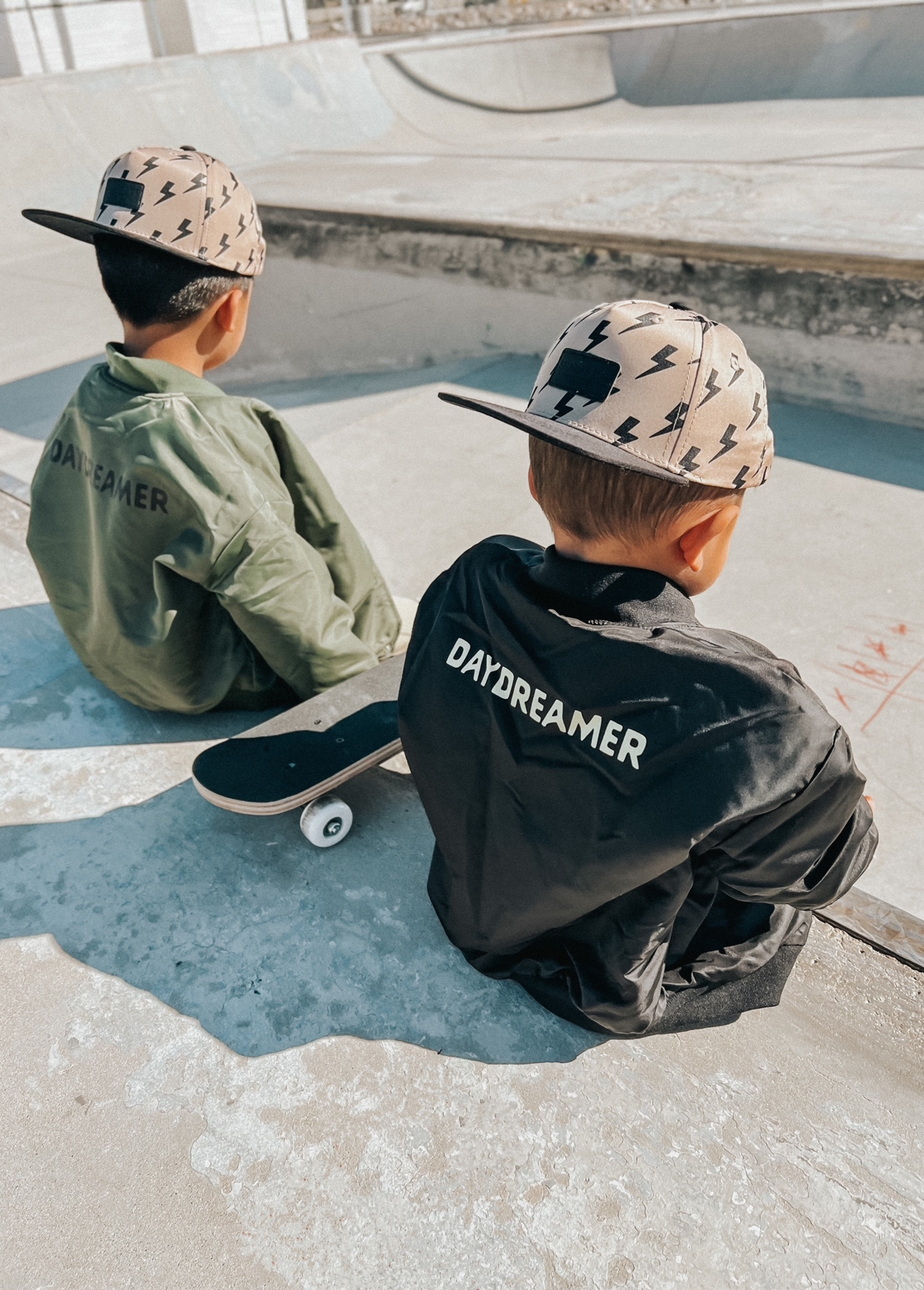 Little Trouble - Wholesale Bomber Jacket - Kids - Daydreamer Puff Bomber Black2