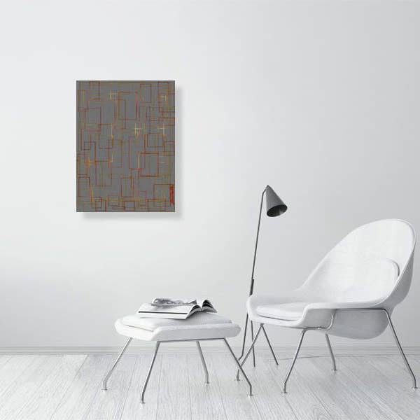 Yakob - Imprimé métallisé en édition limitée pour la vente par Winta Dai Art