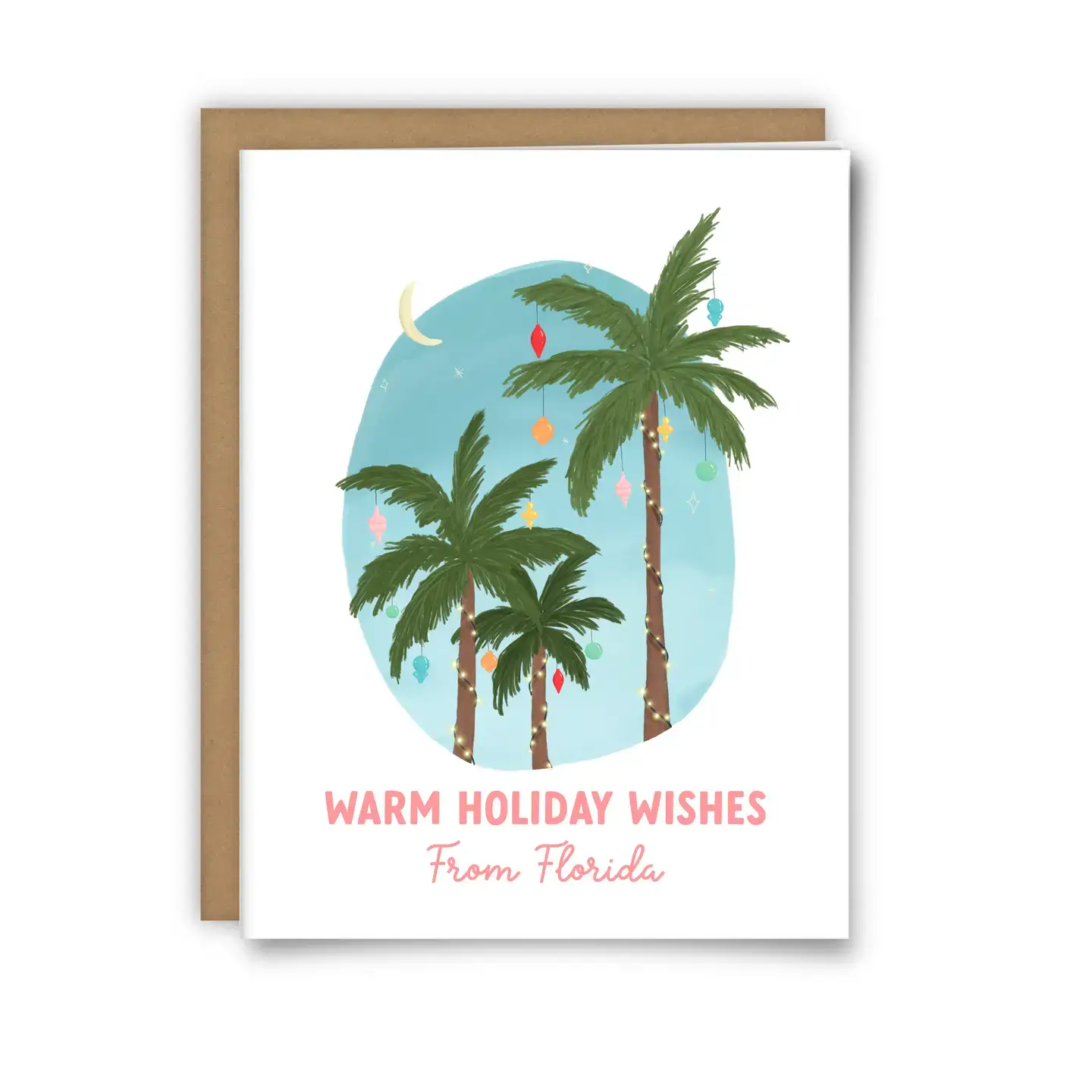 25 Sweetpeas - Wholesale Christmas Card - Warm Wishes From (Custom) Christmas Card Set - Box Set of 63