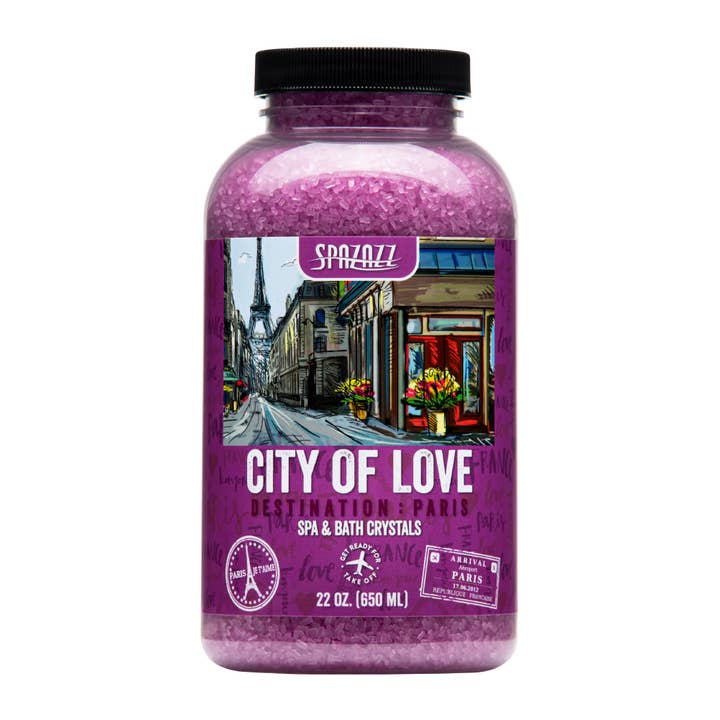Spazazz – wholesale Badsalt – Kärlekens stad - Paris