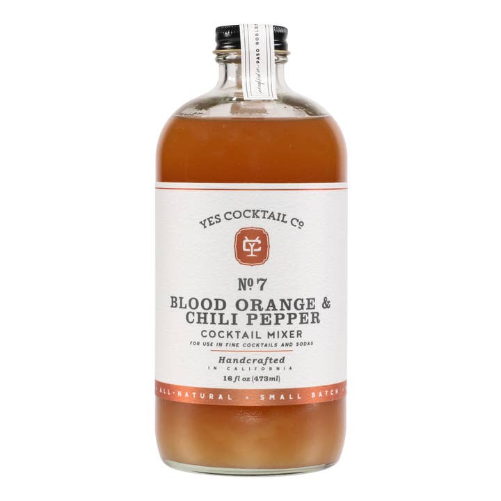 Blood Orange & Chili Pepper Cocktail Mixer for wholesale by Yes Cocktail Co