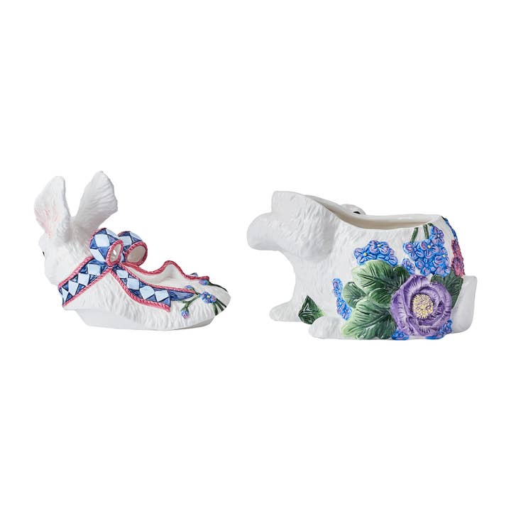 MULTI Fitz & Floyd Jardin Rabbit Cookie Jar Giftbox for wholesale on Faire4