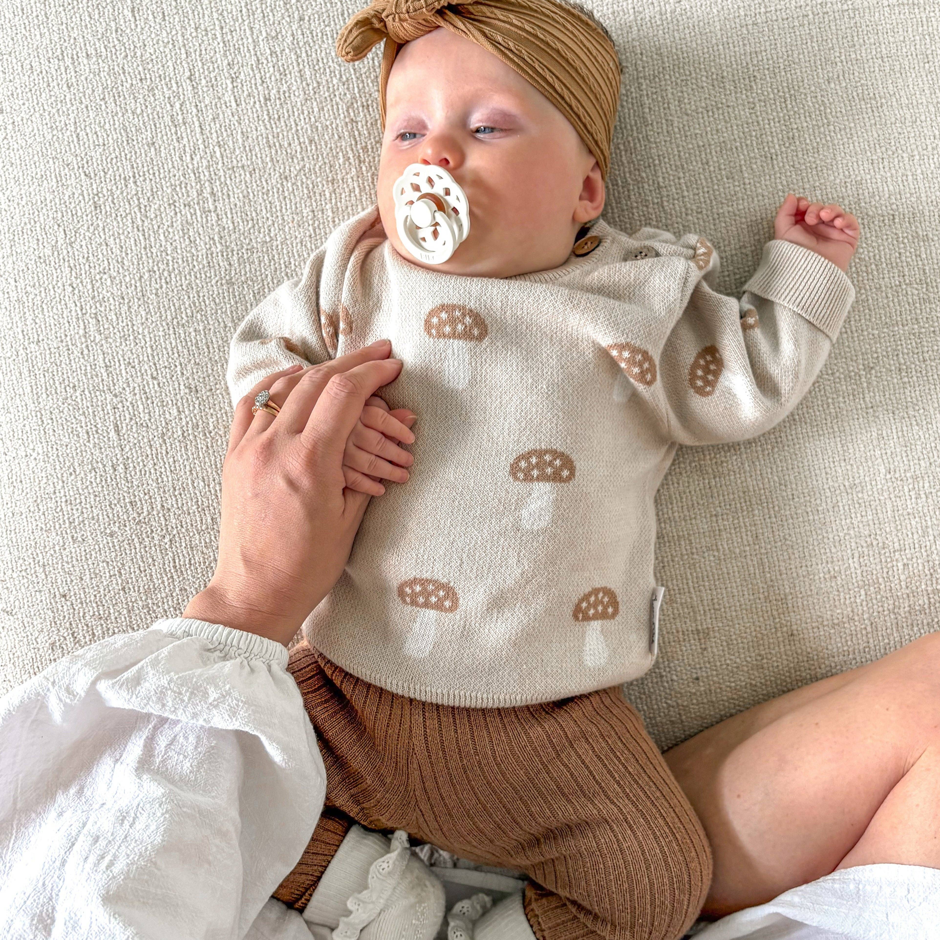 Arena Jersey de punto con estampado de champiñones de venta al por mayor en Faire5