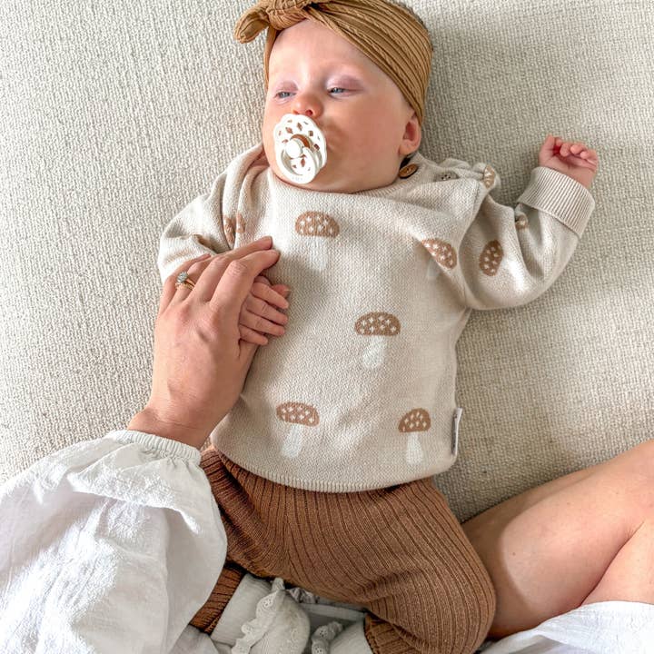 Arena Jersey de punto con estampado de champiñones de venta al por mayor en Faire5