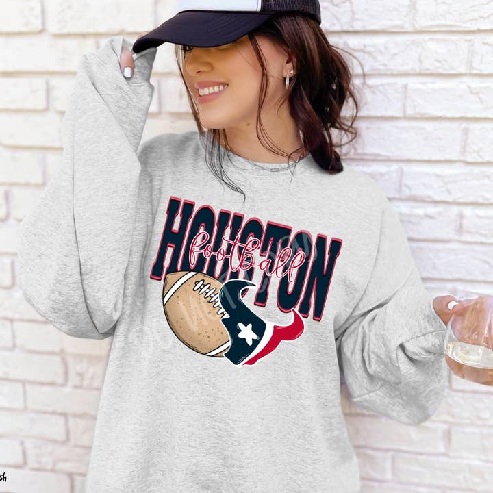 Houston: Game Day - Sweatshirt for wholesale by Cash & Drix Wholesale