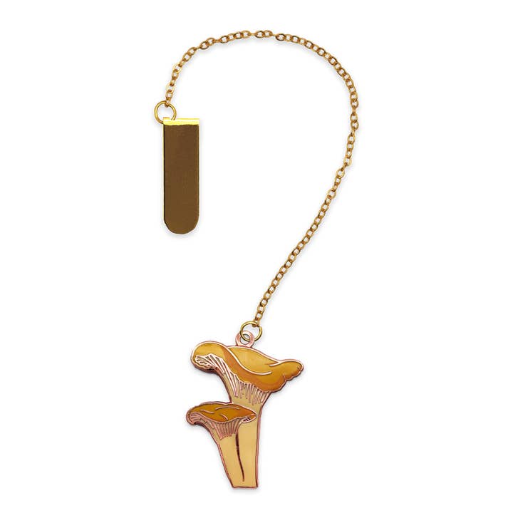 Chanterelle Mushroom Bookmark for wholesale by Adventure Booty