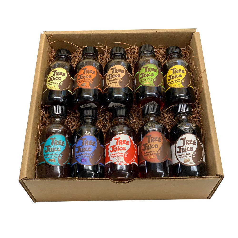 Naomi's Happy Place Shop - Wholesale Maple Syrup - Ten Bottle Mini Variety Pack6